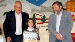 Marina Bermejo guanya el concurs escolar de targetes de Nadal