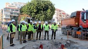 Las obras de Mediterráneo se centran ya en la sustitución de las infraestructuras hidráulicas