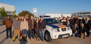 L’Ajuntament cedix un vehicle a l’Agrupació de Voluntaris de Protecció Civil