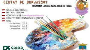 La Falla Maria Ros celebra el IV Concurso de Pintura rápida “Ciutat de Burjassot”