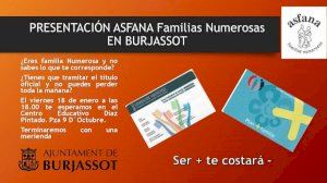 La asociación ASFANA Familias Numerosas se presenta en el Centro Socioeducativo Díaz Pintado