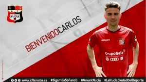 El C.F. La Nucía se refuerza con el joven jugador Carlos López