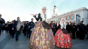 Las candidatas promocionan les Fogueres de Sant Joan en Madrid