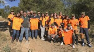 Estudiants de Llíria col·loquen caixes nius i dosímetres a la Concòrdia - (foto 2) Estudiants de Llíria col·loquen caixes nius i dosímetres a la Concòrdia - (foto 2)