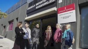 L'alcalde comprova el resultat de les actuacions dutes a terme en dos centres d'ensenyament i la alcaldia de Massarrojos - (foto 3)