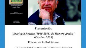 El Casino acoge la presentación de La Antología Poética de Homero Ardijis - (foto 2) El Casino acoge la presentación de La Antología Poética de Homero Ardijis - (foto 2)