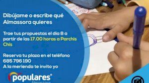 María Tormo reuneix demà a desenes de xiquets "per a dibuixar el futur que Almassora mereix" - (foto 2)