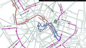 Atent als talls de trànsit aquest diumenge a València  - (foto 2)