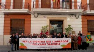 L’Alqueria de la Comtessa es concentra en favor de la citricultura valenciana