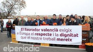 Repartirán cuatro toneladas de naranjas en Valencia para denunciar la crisis citrícola