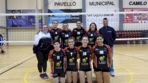 El Infantil del Voley La Nucía ganó al Playas Benidorm