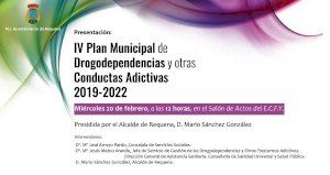 Presentación del Plan Municipal de Prevención de Drogodependencias