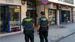 La Guardia Civil detiene a una persona por un delito de robo con violencia e intimidación en Benicarló 