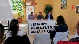 Recta final para el Certamen de Música Festera de Altea la Vella