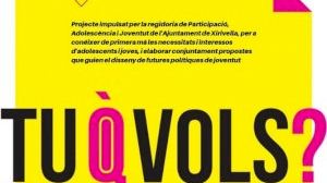 Xirivella empieza este viernes el proyecto joven 'Tu què vols?'