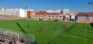 El Alboraya UD estrena el nuevo césped del campo de fútbol Francisco Cardona Gil