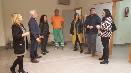 El alcalde visita las obras del nuevo Juzgado de Paz