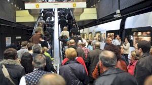 Metrovalencia transporta a más de 1,8 millones de personas usuarias en el servicio ininterrumpido de Fallas