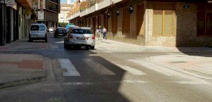 Les obres d’accessibilitat del carrer Horts i de l’avinguda Sindicalista Miguel Lluch es troben en una fase avançada - (foto 2)