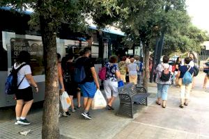 El Consell refuerza el bus de Almassora a la UJI y conecta la playa con la estación de Castellón