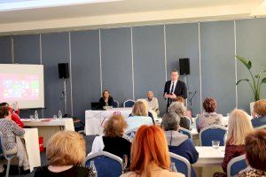 Jornada de trabajo en Benidorm de las Amas de Casa de la provincia de Alicante