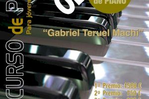 Benimodo convoca el X Concurso de Piano para Jóvenes Intérpretes Gabriel Teruel Machí