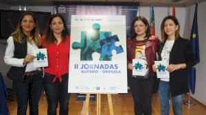 Bienestar Social presenta las II Jornadas de Autismo en Orihuela, que tendrán lugar los días 25, 26 y 27 de abril