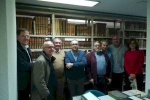 L’àrea de Cultura de la Diputació visita la seu de la Reial Societat Econòmica d’Amics del País - (foto 5)