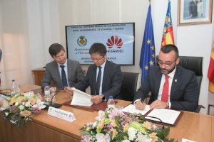 Vila-real firma un conveni de col·laboració amb el gegant Huawei - (foto 4)
