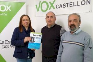 VOX apoya a Apaval y se compromete a luchar para recuperar el Parany con cesto malla