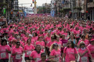 Cortes de tráfico este domingo en Valencia por la carrera de la mujer