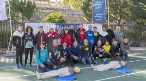Los clubes más numerosos de València reciben una formación en reanimación cardiopulmonar