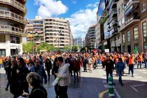 El sector citrícola ix al carrer a València