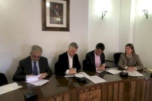 El Ayuntamiento de l’Eliana, ACUAMED e Hidraqua firman la adenda al convenio para poner en marcha la Planta Desnitrificadora