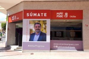 El PSPV-PSOE de l’Alfàs del Pi inaugura el jueves su sede electoral