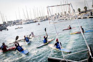 Marina Burriananova acoge este fin de semana el II Torneo de la Liga Nacional de Kayak Polo