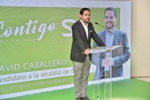 David Caballero presenta los ejes de su programa electoral ante más de 400 personas