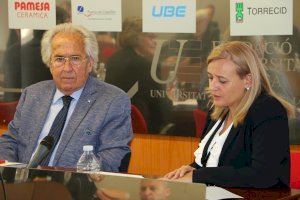 Cipriano de Mesa se jubila tras 25 años como gerente de la Fundación Universitat Jaume I-Empresa