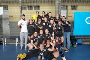 Fin de semana de éxitos para el balonmano de Burjassot que lleva al equipo femenino a segunda nacional