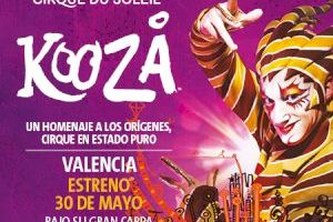 Carnet Jove del IVAJ ofrece una promoción especial para Kooza del Cirque du Soleil en València