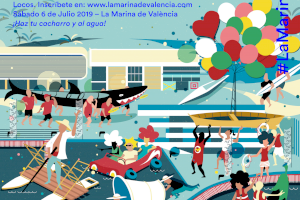 La primera regata de Barcos Locos llenará La Marina de València de creatividad y diversión