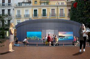 El Ayuntamiento convertirá el acuario de la Plaza Nueva en un espacio de educación medioambiental con pantallas y ludoteca