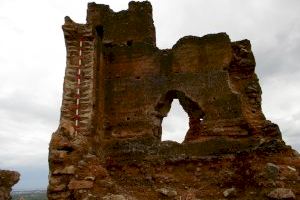 Patrimonio Histórico analiza los daños del derrumbe de una parte de la Torre Taifal del Castillo