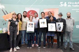 Santiago Lorenzo, Marta Sanz i María Martínez Bautista recullen en la Fira el premi Los Libreros Recomiendan