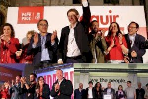 Còctel d'emocions entre les esquerres valencianes en una llarga nit electoral