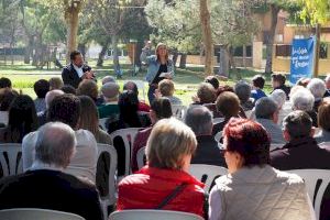 María Tormo posa en valor als veïns perquè l’objectiu és que guanye Almassora