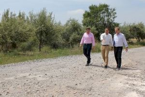 Héctor Folgado impulsará un plan urgente de reparación de caminos rurales en Vila-real