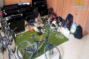 La Guardia Civil desarticula un grupo criminal altamente especializado en el robo en interior de viviendas