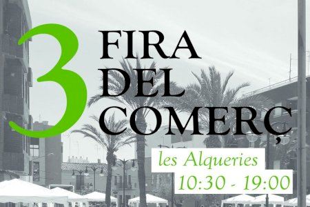 La III Feria del Comercio de les Alqueries sortea regalos y dos vales de compra valorados en 50 euros