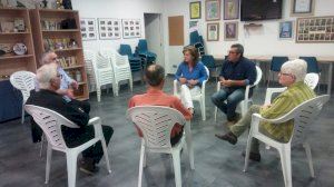 VOX con los vecinos de La Vall